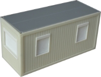 FALLER-Container mit meinmodellhaus.de-Bauteilen