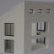 Vergrößern: Eingeklebte Modellhaus-Fenster